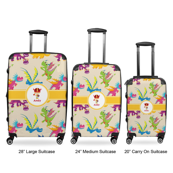 Dragons Luggage Bags all sizes - With Handle