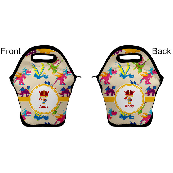 Dragons Lunch Bag - Front and Back