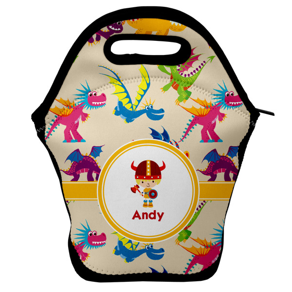 Custom Dragons Lunch Bag w/ Name or Text