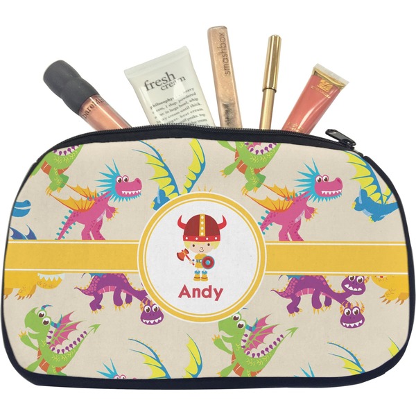 Custom Dragons Makeup / Cosmetic Bag - Medium (Personalized)
