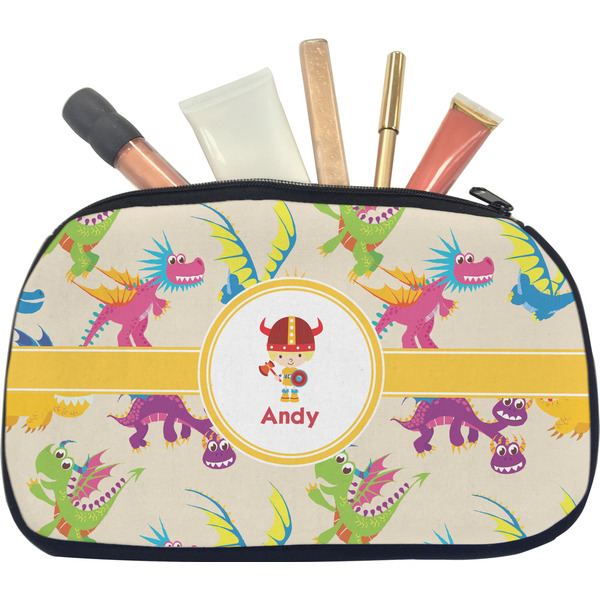 Custom Dragons Makeup / Cosmetic Bag - Medium (Personalized)