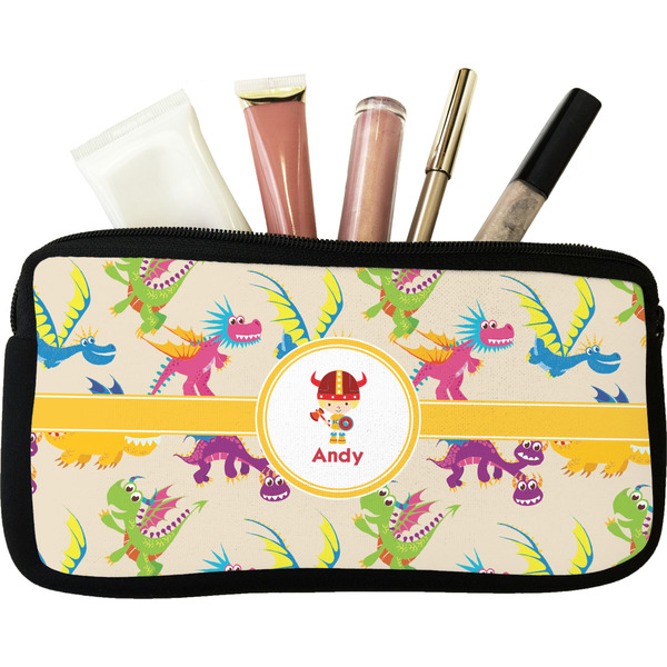 Custom Dragons Makeup / Cosmetic Bag - Small (Personalized)