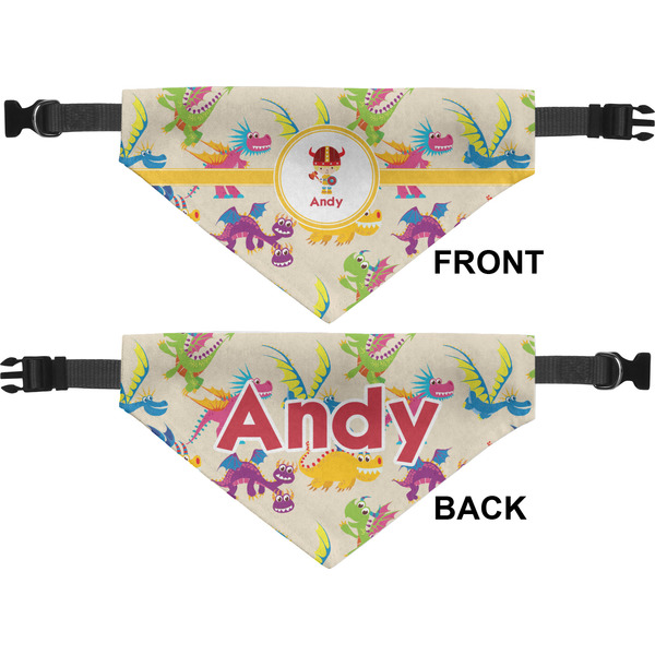 Dragons Medium Dog Bandana Approval