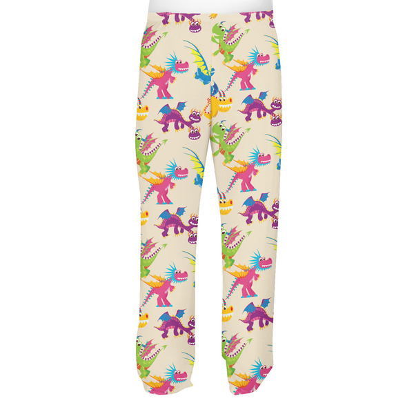 Dragons Men's Pjs Back - on model