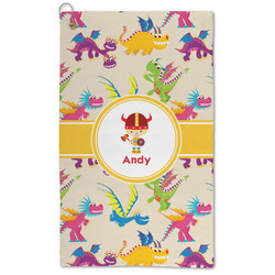 Dragons Microfiber Golf Towel (Personalized)