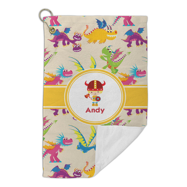 Dragons Microfiber Golf Towels Small - FRONT FOLDED