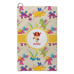 Dragons Microfiber Golf Towel - Small (Personalized)