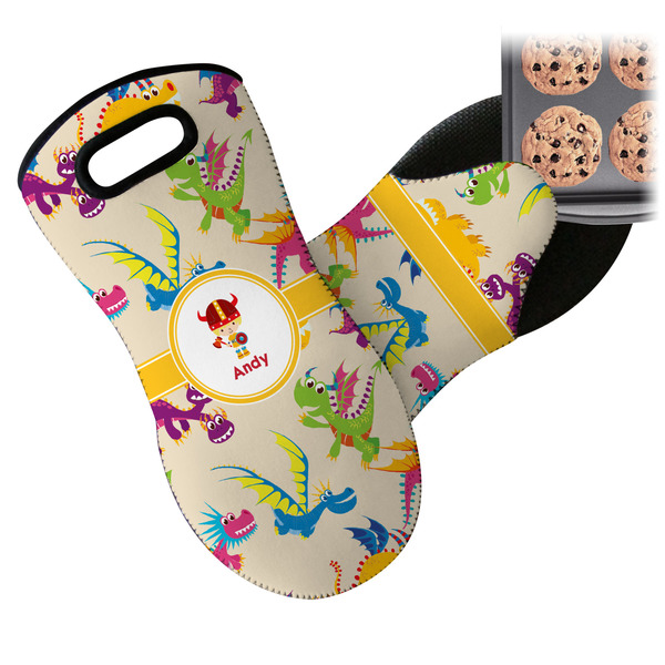 Dragons Neoprene Oven Mitt