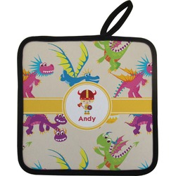 Dragons Pot Holder w/ Name or Text