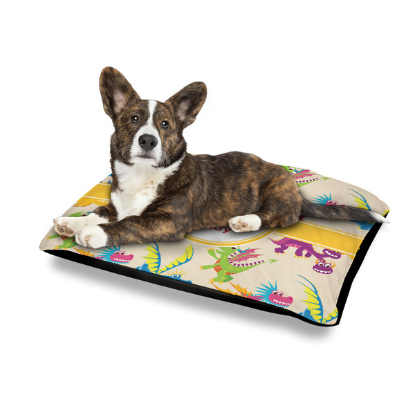 Dragons Outdoor Dog Beds - Medium - IN CONTEXT