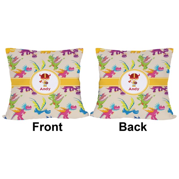 Dragons Outdoor Pillow - 18x18