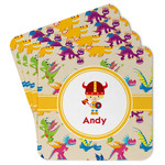 Dragons Paper Coasters w/ Name or Text