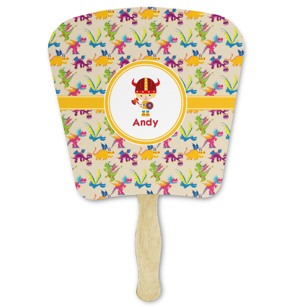 Custom Dragons Paper Fan (Personalized)