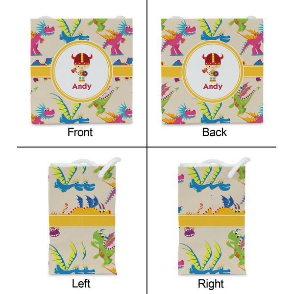 Dragons Party Favor Gift Bag - Matte - Approval