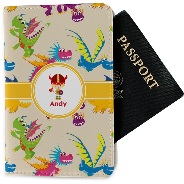 Custom Dragons Passport Holder - Fabric (Personalized)