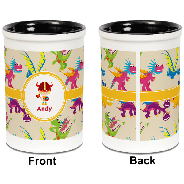 Dragons Pencil Holder - Black - approval