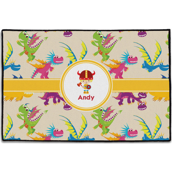 Dragons Personalized Door Mat - 36x24 (APPROVAL)