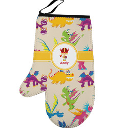 Dragons Left Oven Mitt (Personalized)