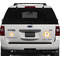 Dragons Personalized Square Car Magnets on Ford Explorer