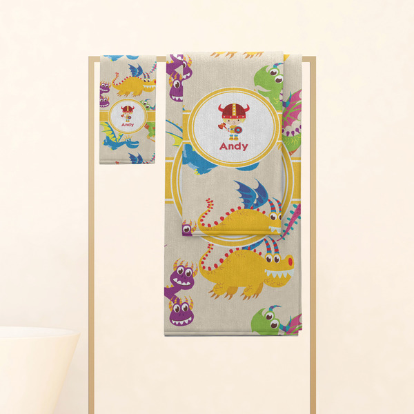 Dragons Personalized Towel Set