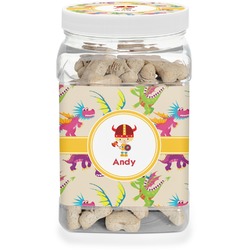 Dragons Dog Treat Jar (Personalized)