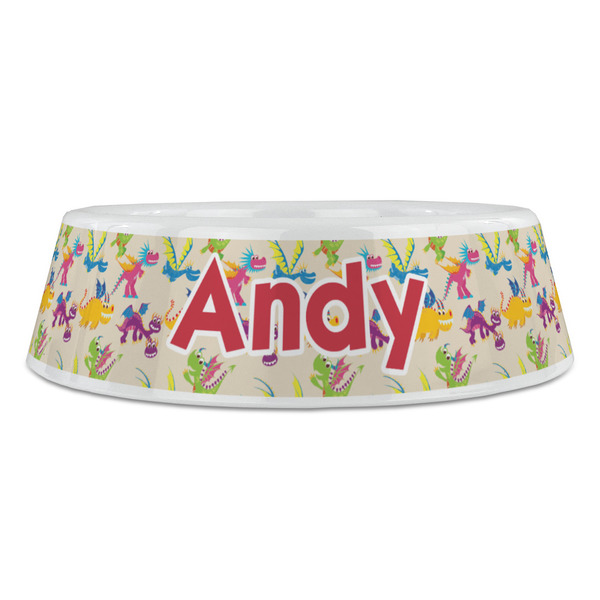 Dragons Plastic Pet Bowls - Large - FRONT