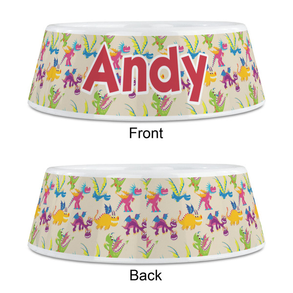 Dragons Plastic Pet Bowls - Medium - APPROVAL