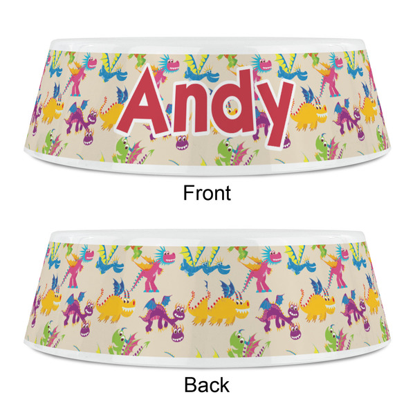 Dragons Plastic Pet Bowls - Small - APPROVAL