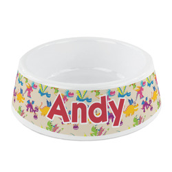Dragons Plastic Dog Bowl - Small (Personalized)