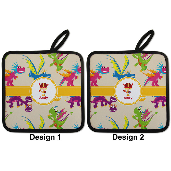 Dragons Pot Holders - Set of 2 APPROVAL