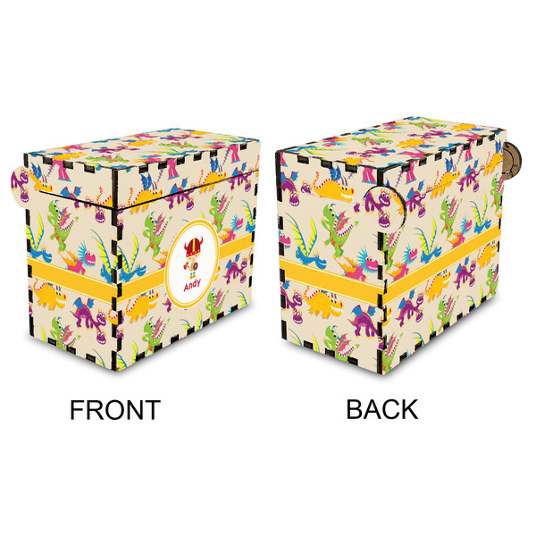 Dragons Recipe Box - Full Color - Approval