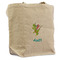 Dragons Reusable Cotton Grocery Bag - Front View