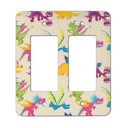 Dragons Rocker Style Light Switch Cover - Two Switch