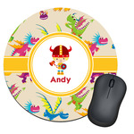 Dragons Round Mouse Pad (Personalized)