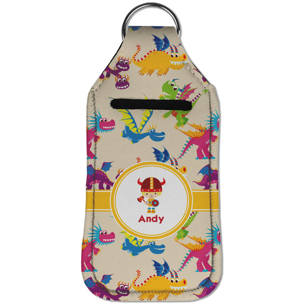 Dragons Sanitizer Holder Keychain - Large (Front)