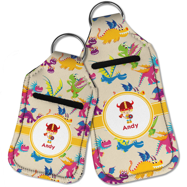 Dragons Sanitizer Holder Keychain - Parent Main