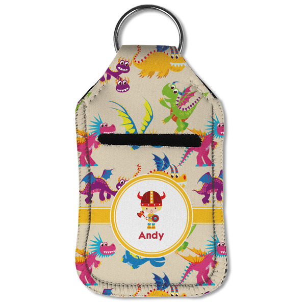 Dragons Sanitizer Holder Keychain - Small (Front Flat)