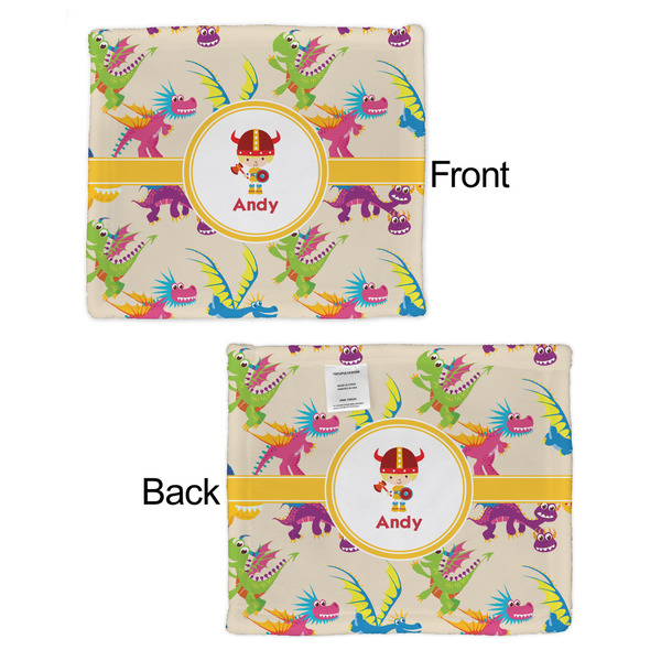 Dragons Security Blanket - Front & Back View