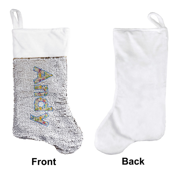 Dragons Sequin Stocking - Approval