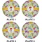 Dragons Set of Lunch / Dinner Plates (Approval)