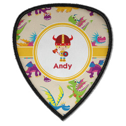 Dragons Iron on Shield Patch A w/ Name or Text