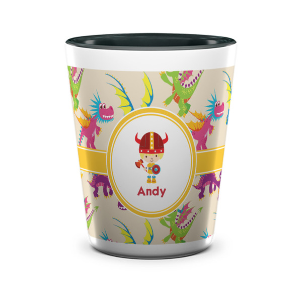 Dragons Shot Glass - Two Tone - FRONT