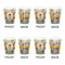 Dragons Shot Glass - White - Set of 4 - APPROVAL