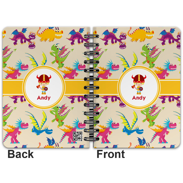 Dragons Spiral Journal 5 x 7 - Apvl