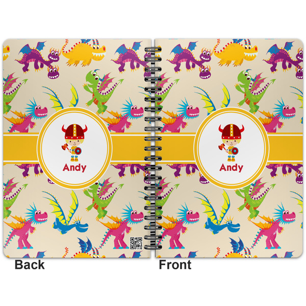 Dragons Spiral Journal 7 x 10 - Apvl