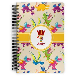 Dragons Spiral Notebook (Personalized)