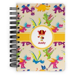 Dragons Spiral Notebook - 5x7 w/ Name or Text