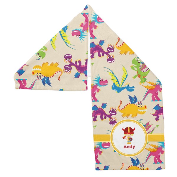 Dragons Sports Towel Folded - Both Sides Showing