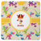 Dragons Square Rubber Backed Coaster (Personalized)
