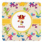 Dragons Square Decal - Small (Personalized)